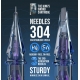 The King's Swords 304 Stainless Steel Weaved Magnum M1 Tattoo Cartridge Needles 20PCS